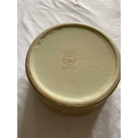 Halls Superior Autumn Leaves Casserole Souffle Dish 7 3/4" - Picture 7 of 7